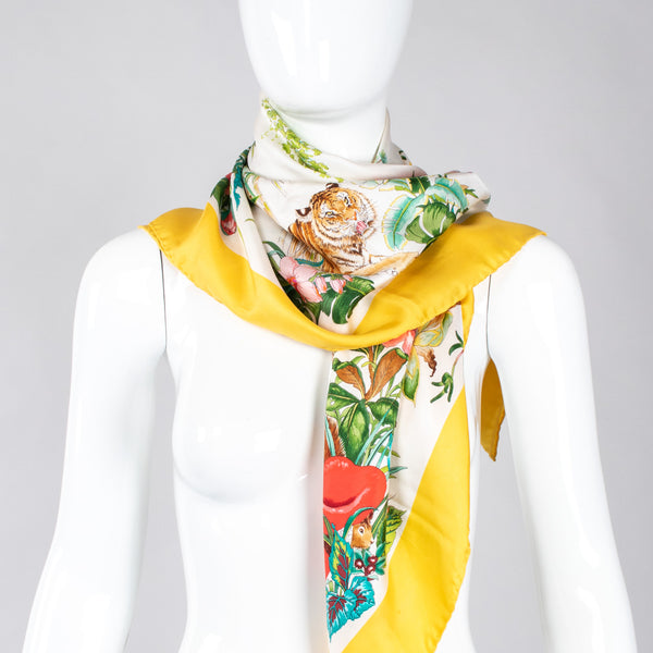 Gucci sales yellow scarf