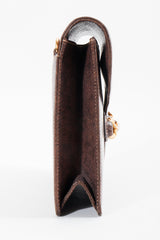 Vintage Gucci Grain Leather Shoulder Bag Side at Recess LA 