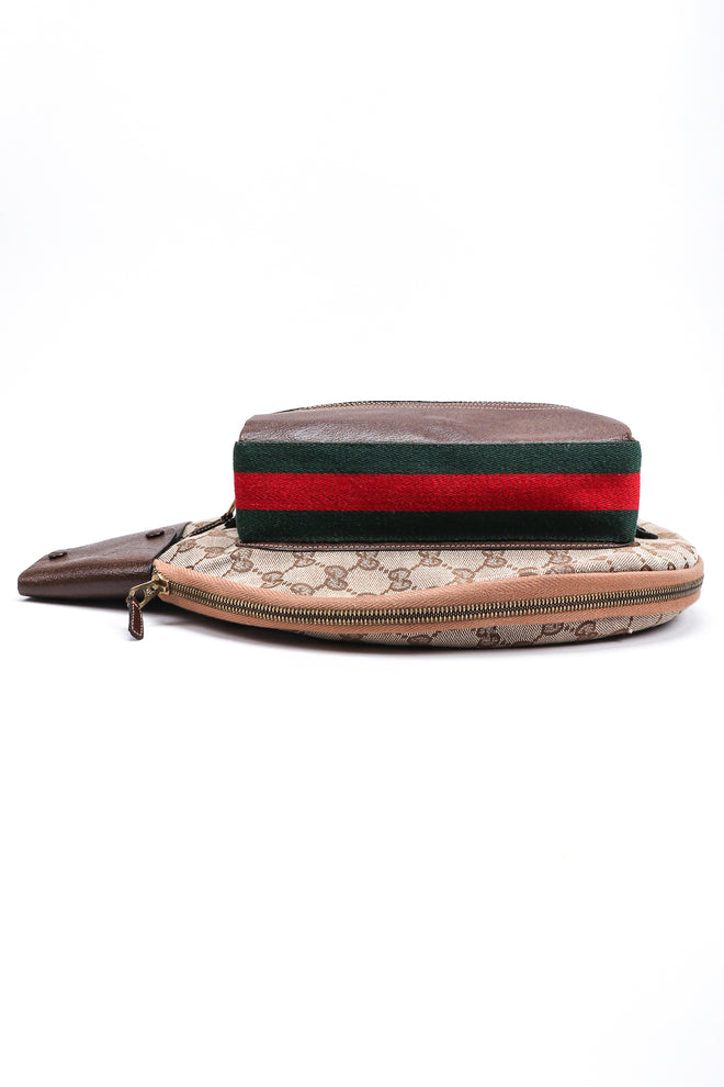 Recess Los Angeles Designer Consignment Vintage Gucci Monogram GG Tennis Racket Cover Case