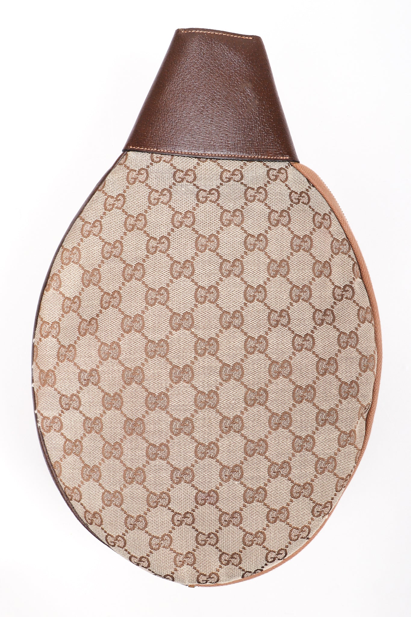 Recess Los Angeles Designer Consignment Vintage Gucci Monogram GG Tennis Racket Cover Case