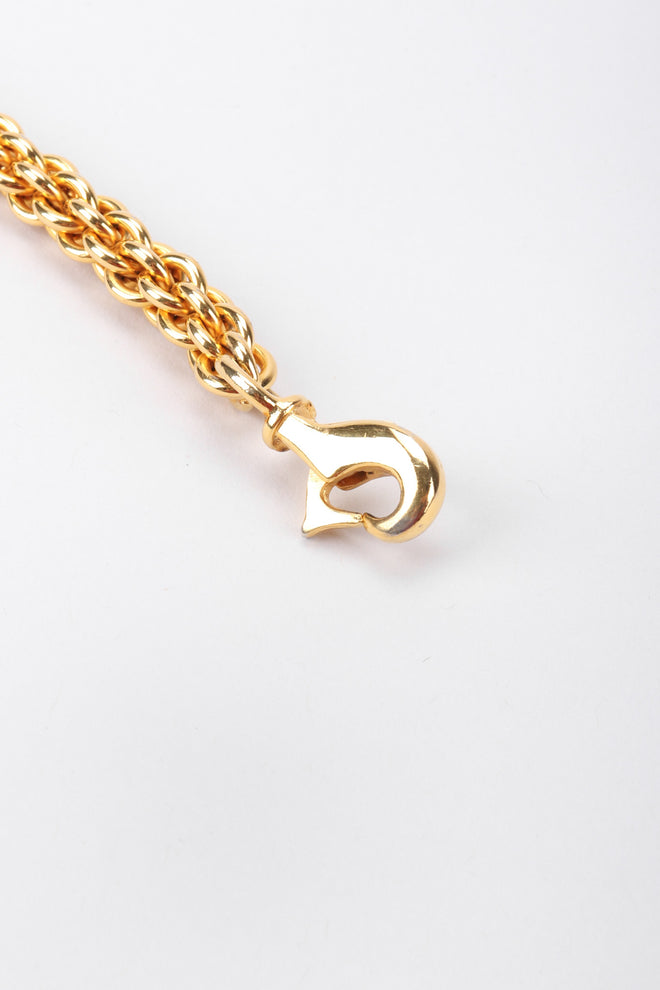 Recess Los Angeles Vintage Gucci Gold Interlocking GG Logo Chain Belt