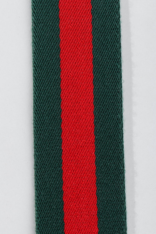Vintage Gucci Interlocking Logo Belt Web Elastic at Recess LA