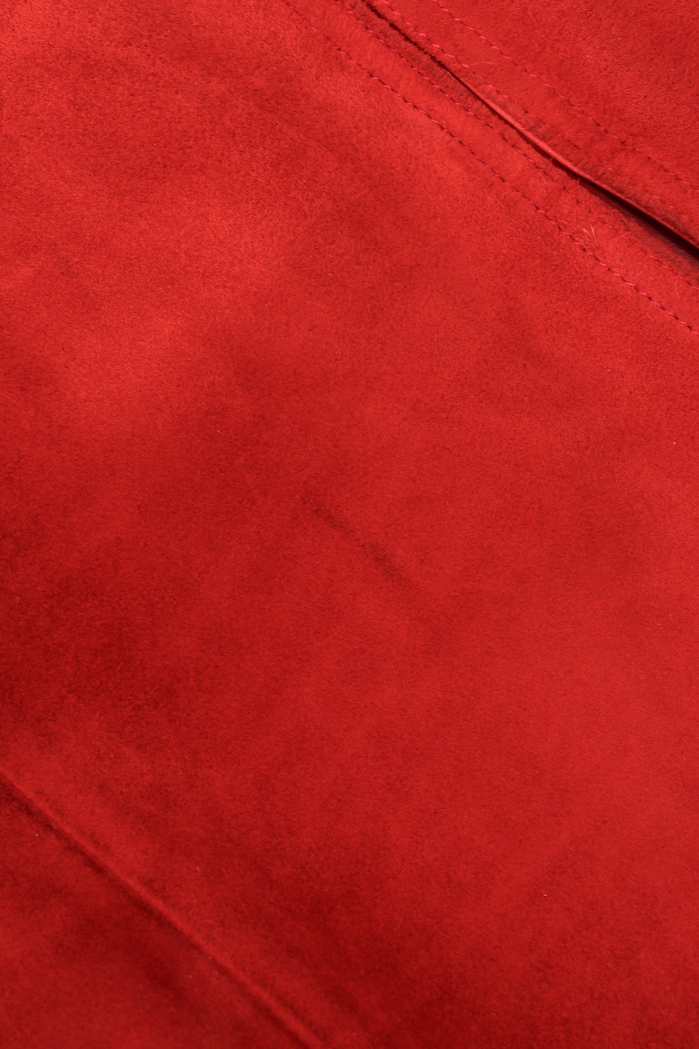Vintage Gucci 1970s Suede Dionysus Trench Coat Stains on Suede at back