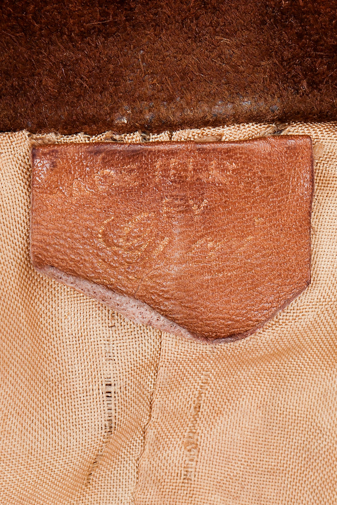 Vintage Gucci 1970s Leather label