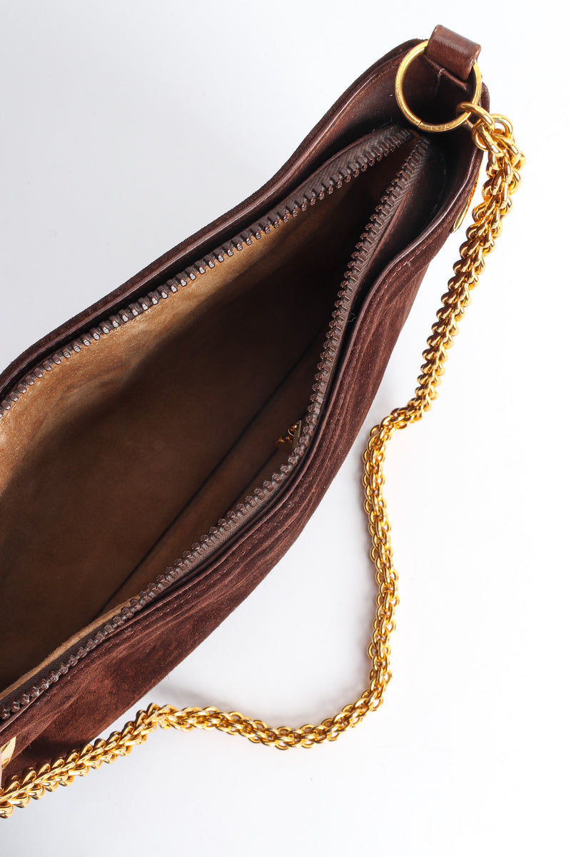 Vintage Gucci 1970s Suede Shoulder Bag – Recess