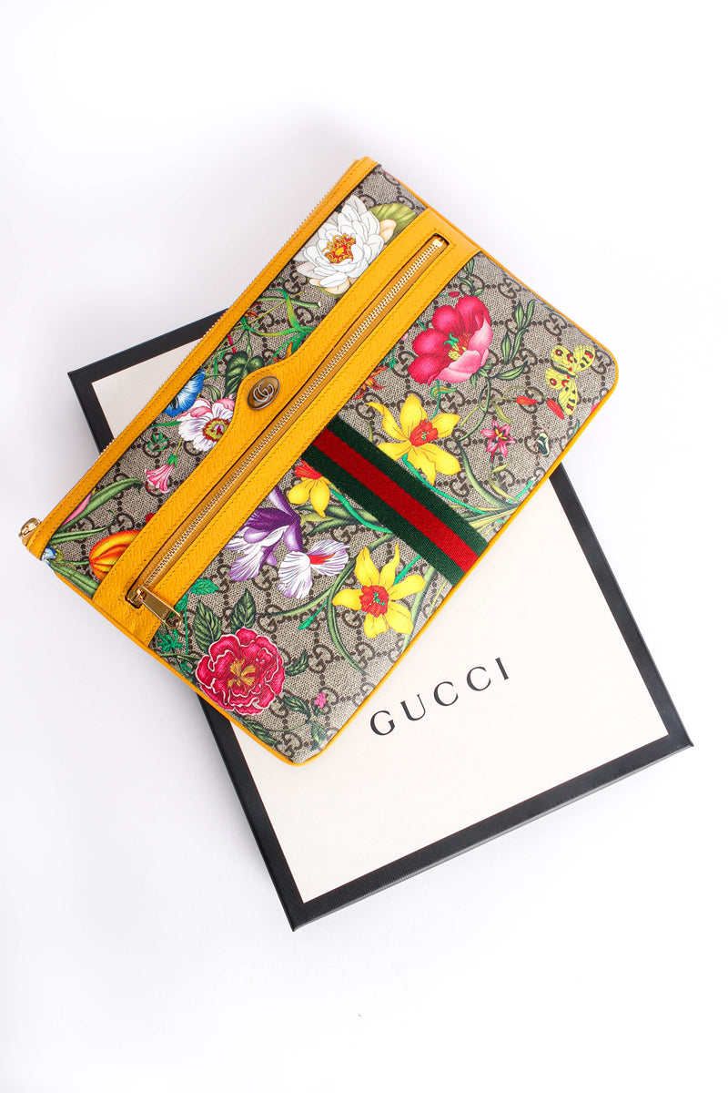 2019 Resort Gift Giving Ophidia Supreme GG Flora Pouch with box at Recess Los Angeles