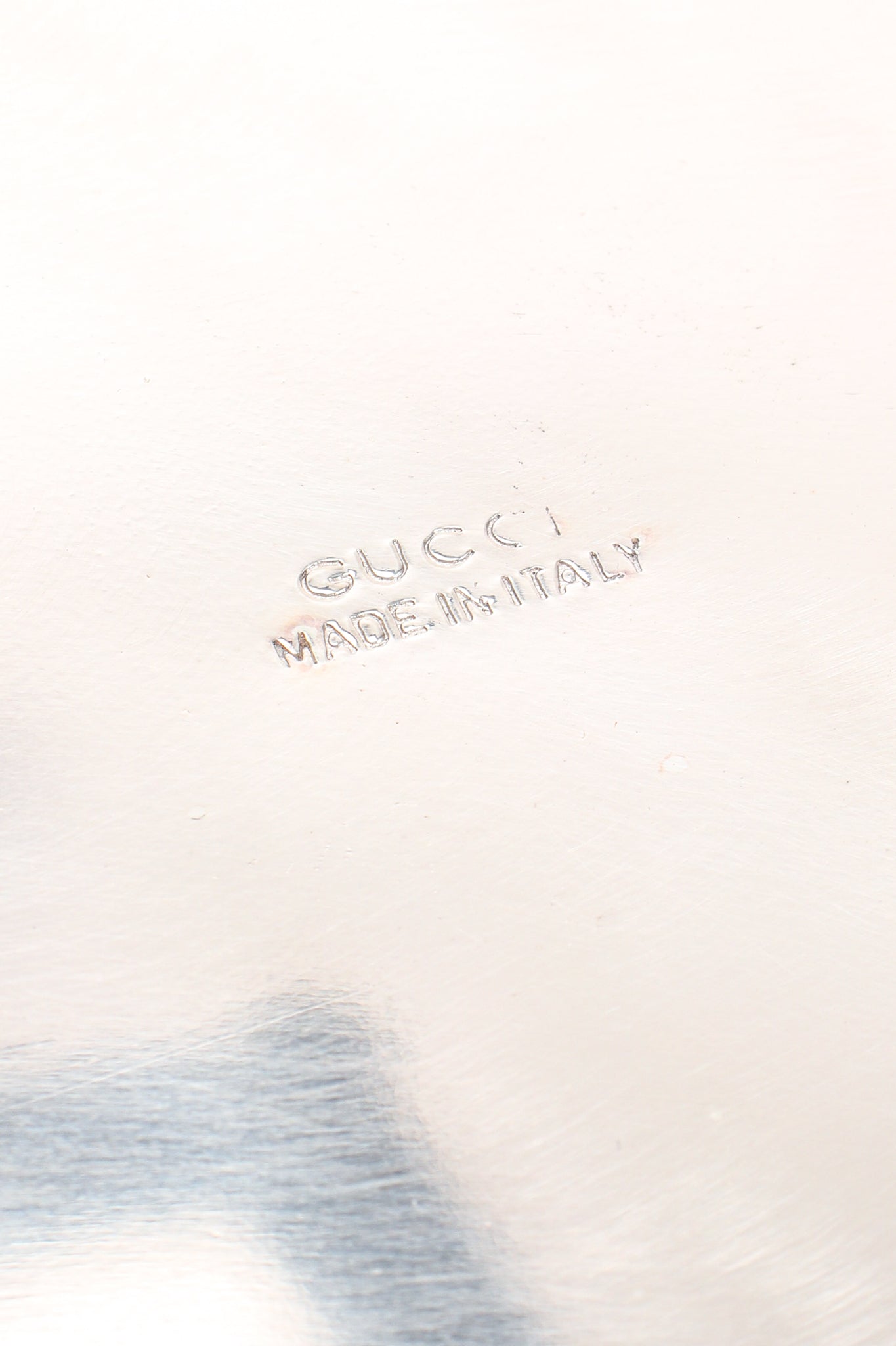 Vintage Gucci Flora Wine Bottle Chiller Cooler signature stamp at Recess Los Angeles