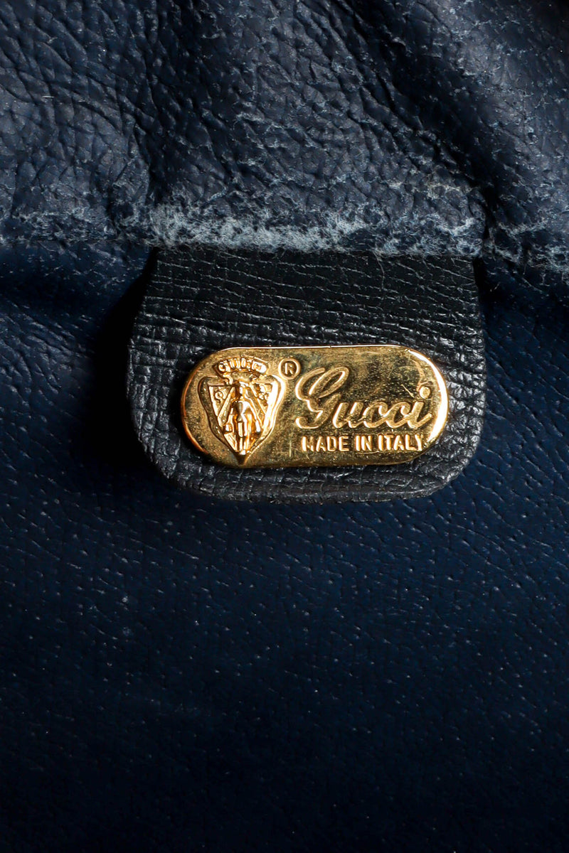 Vintage Gucci GG Monogram Travel Bag Case gucci emblem @ Recess Los Angeles