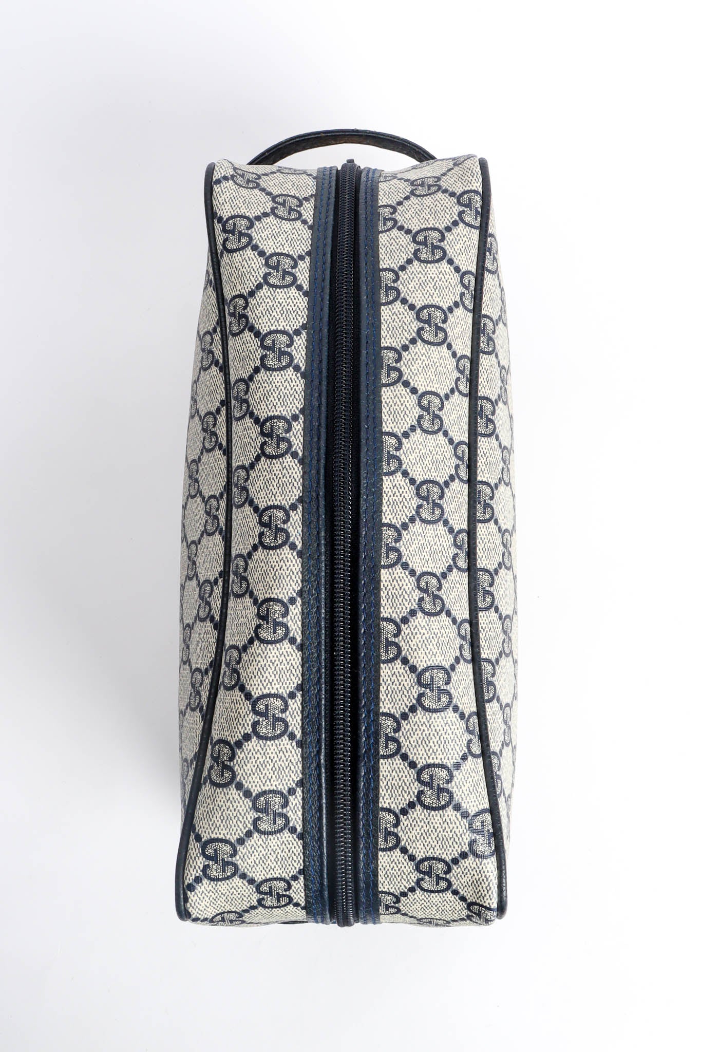 Vintage Gucci GG Monogram Travel Bag Case top @ Recess Los Angeles