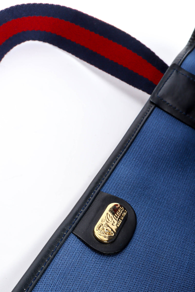 1980 Vintage Gucci Monogram Logo Tote Bag – Recess
