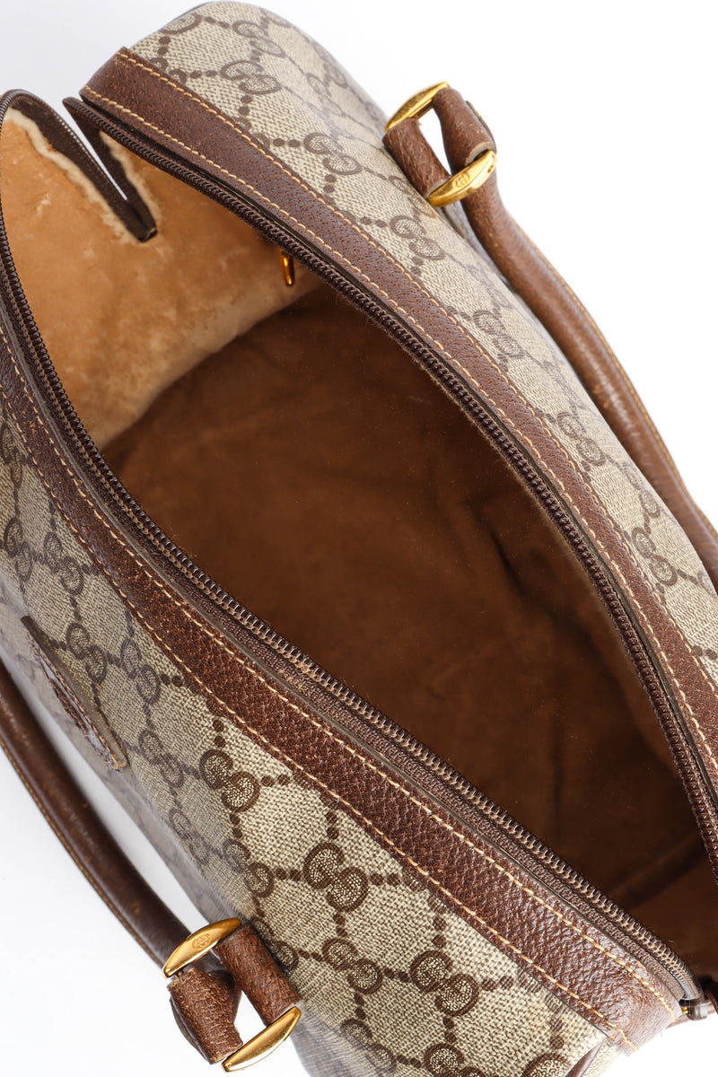 Gucci Monogram Top Zip Handbag