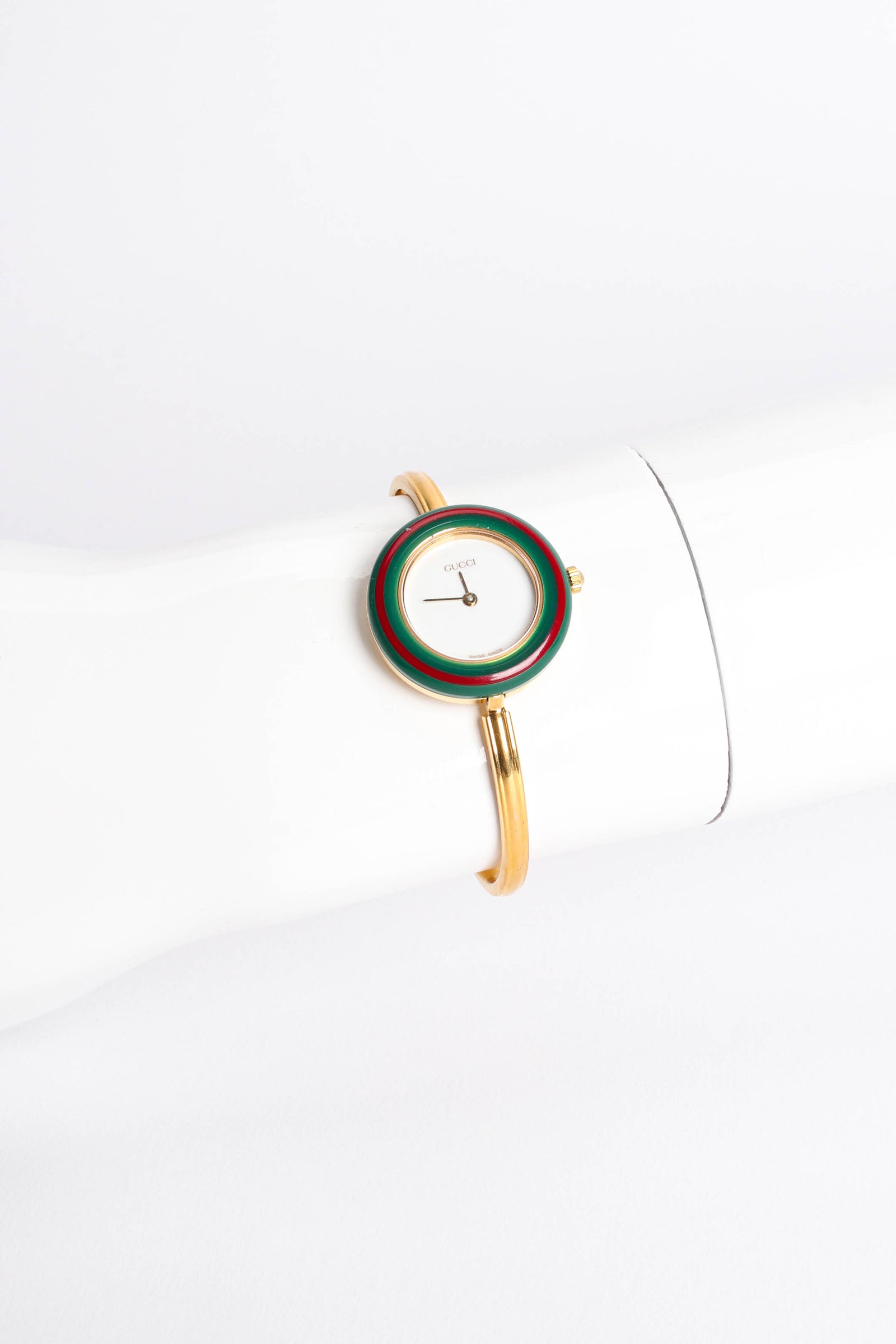 Vintage Gucci 13 Bezel Bracelet Watch Boxed Set – Recess display picture 1