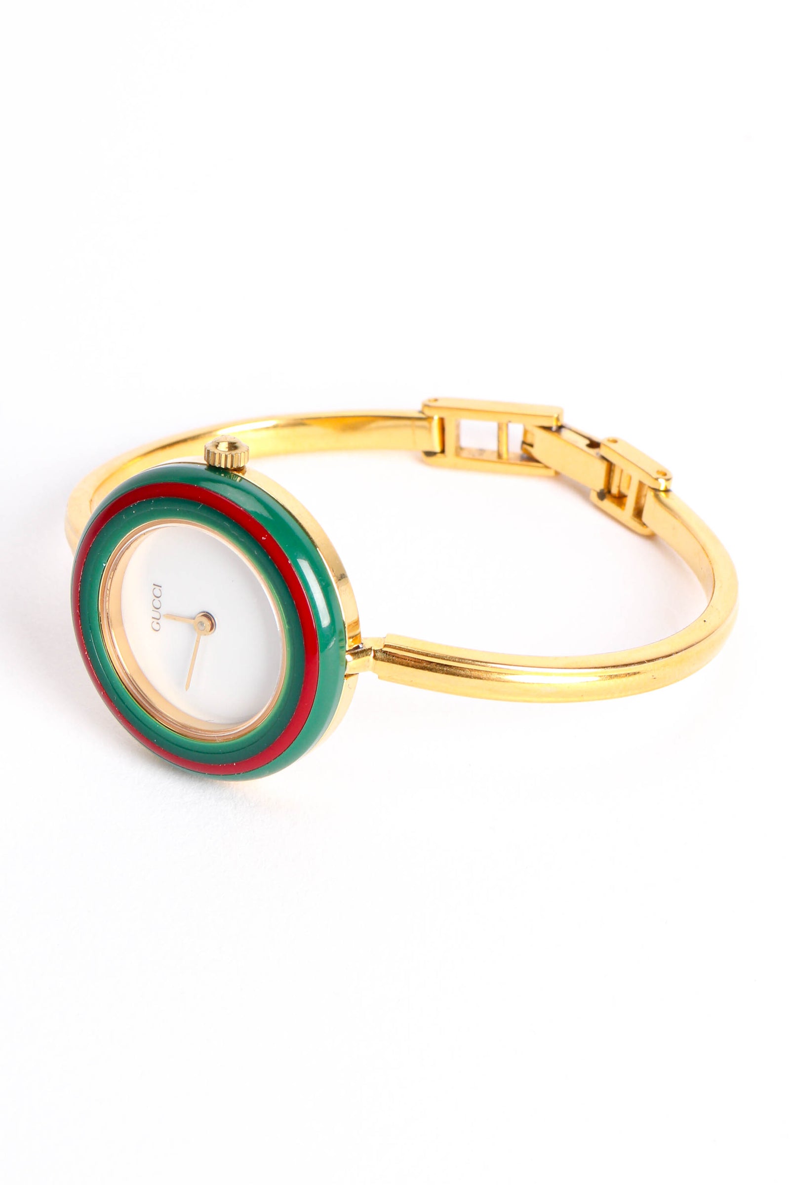 Vintage Gucci 13 Bezel Bracelet Watch Boxed Set – Recess