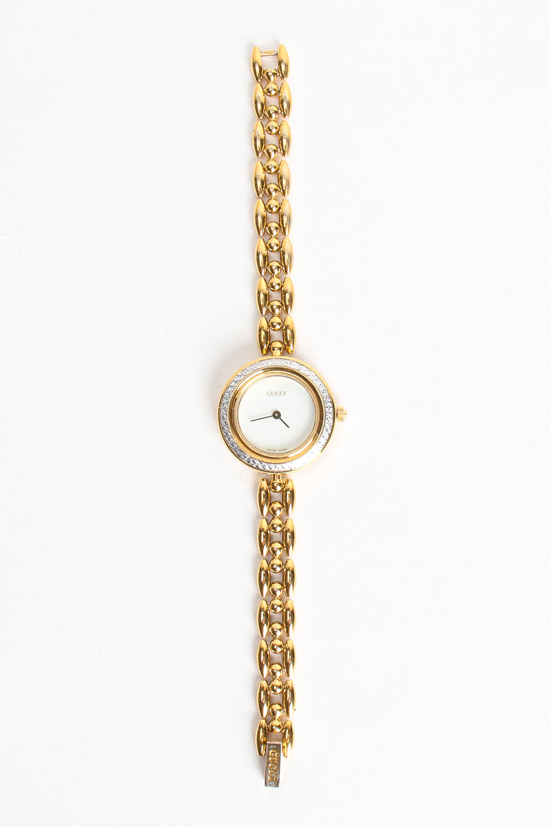 Vintage Gucci 12 Bezel Bracelet Watch Boxed Set – Recess