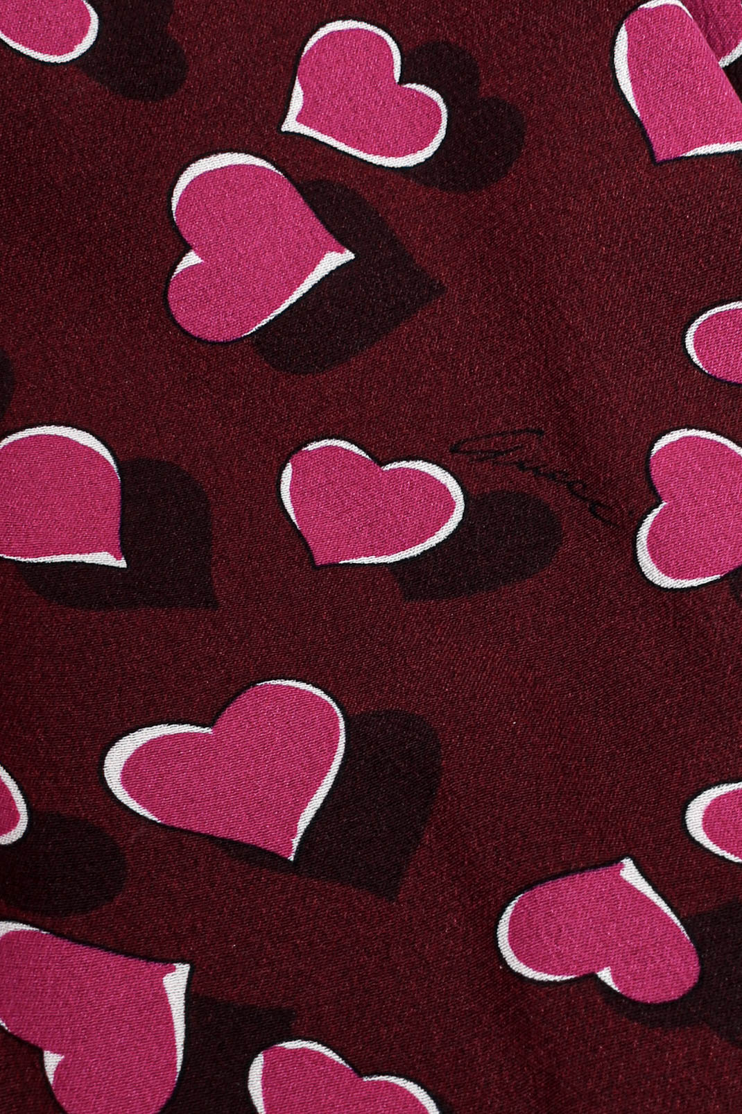 2014 Resort Gucci Heart On My Sleeve Maxi Dress signature print  @ Recess LA
