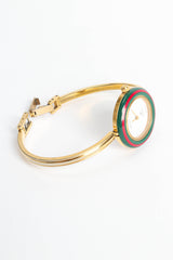 Vintage Gucci 17 Bezel Bracelet Watch Set side band @ Recess Los Angeles