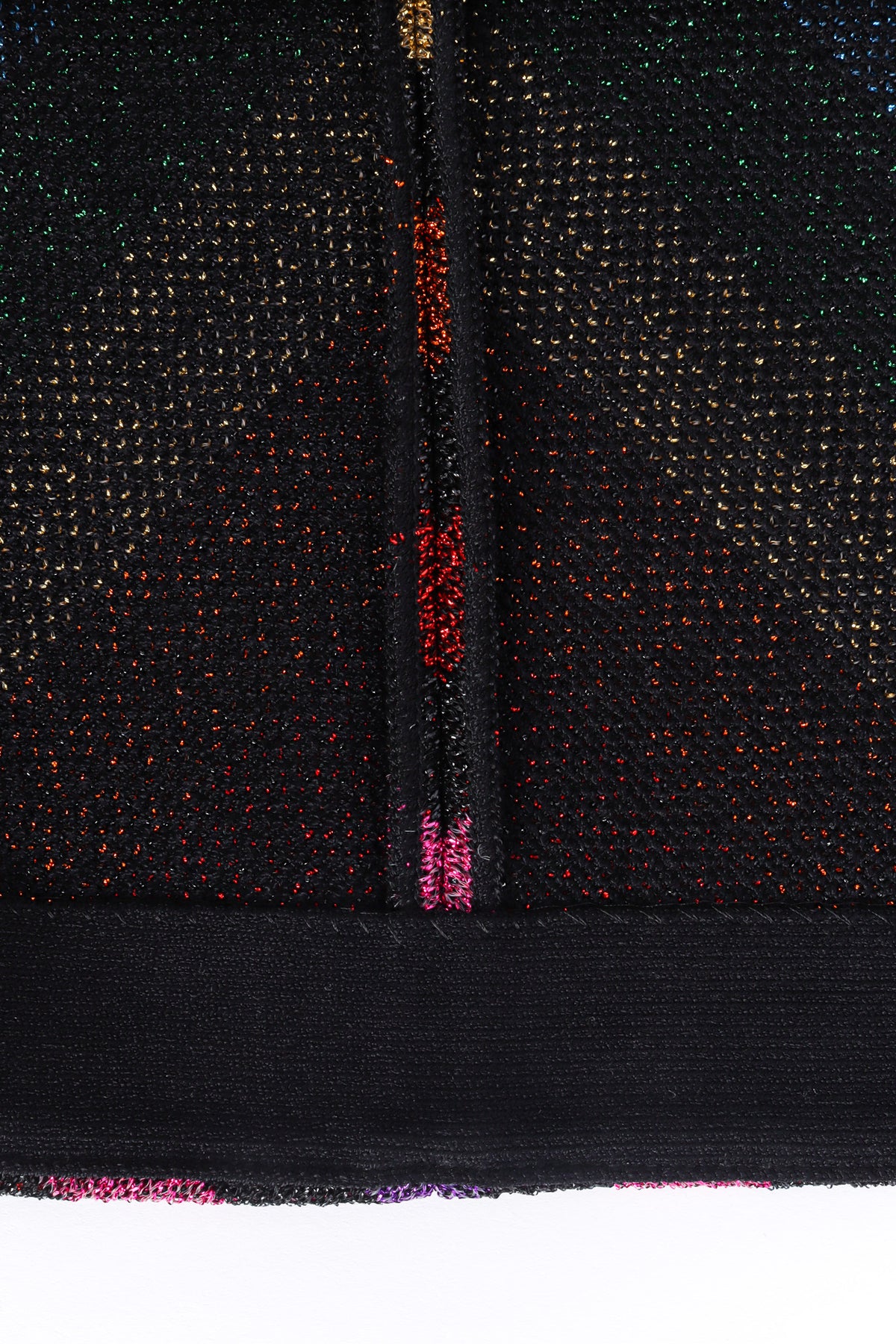 Gucci 2017 A/W Rainbow Chevron Metallic Skirt – Recess