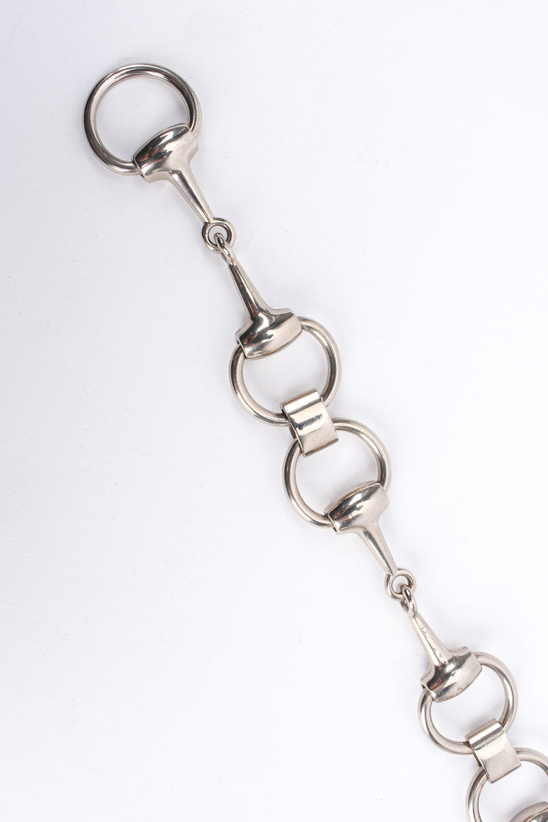 Bore Symptomer Seminary Vintage Gucci 1970s Horsebit Chain Link Belt – Recess