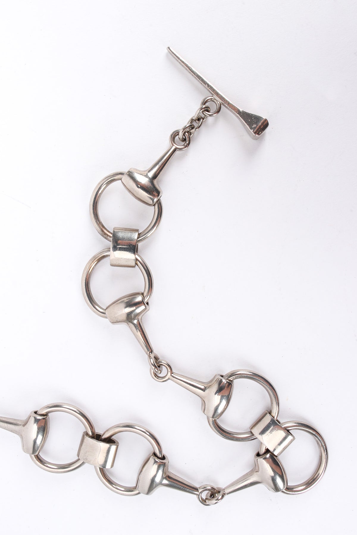 Vintage Gucci 1970s Horsebit Chain Link Belt – Recess