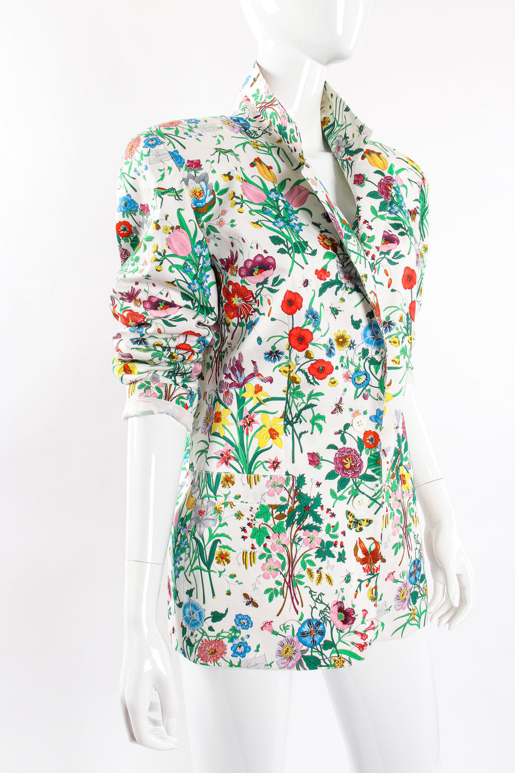 Vintage Gucci Iconic Flora Print Jacket – Recess