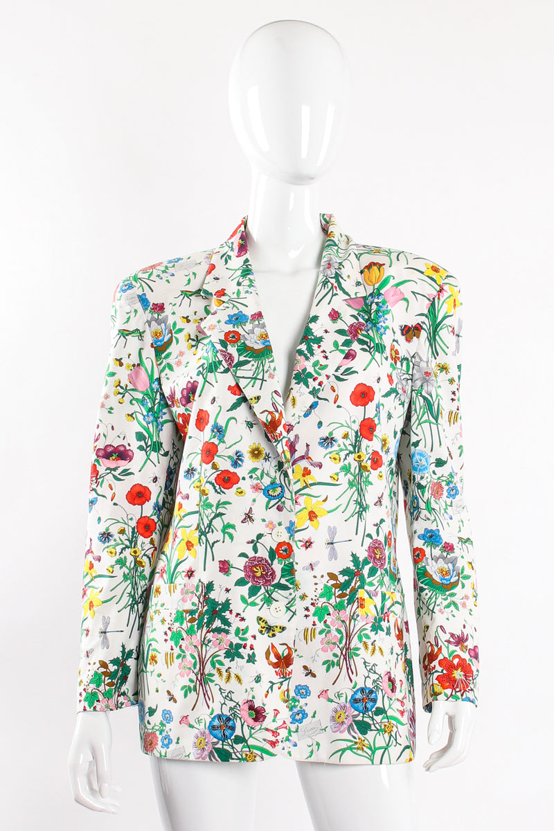 Vintage Gucci Iconic Flora Print Jacket – Recess