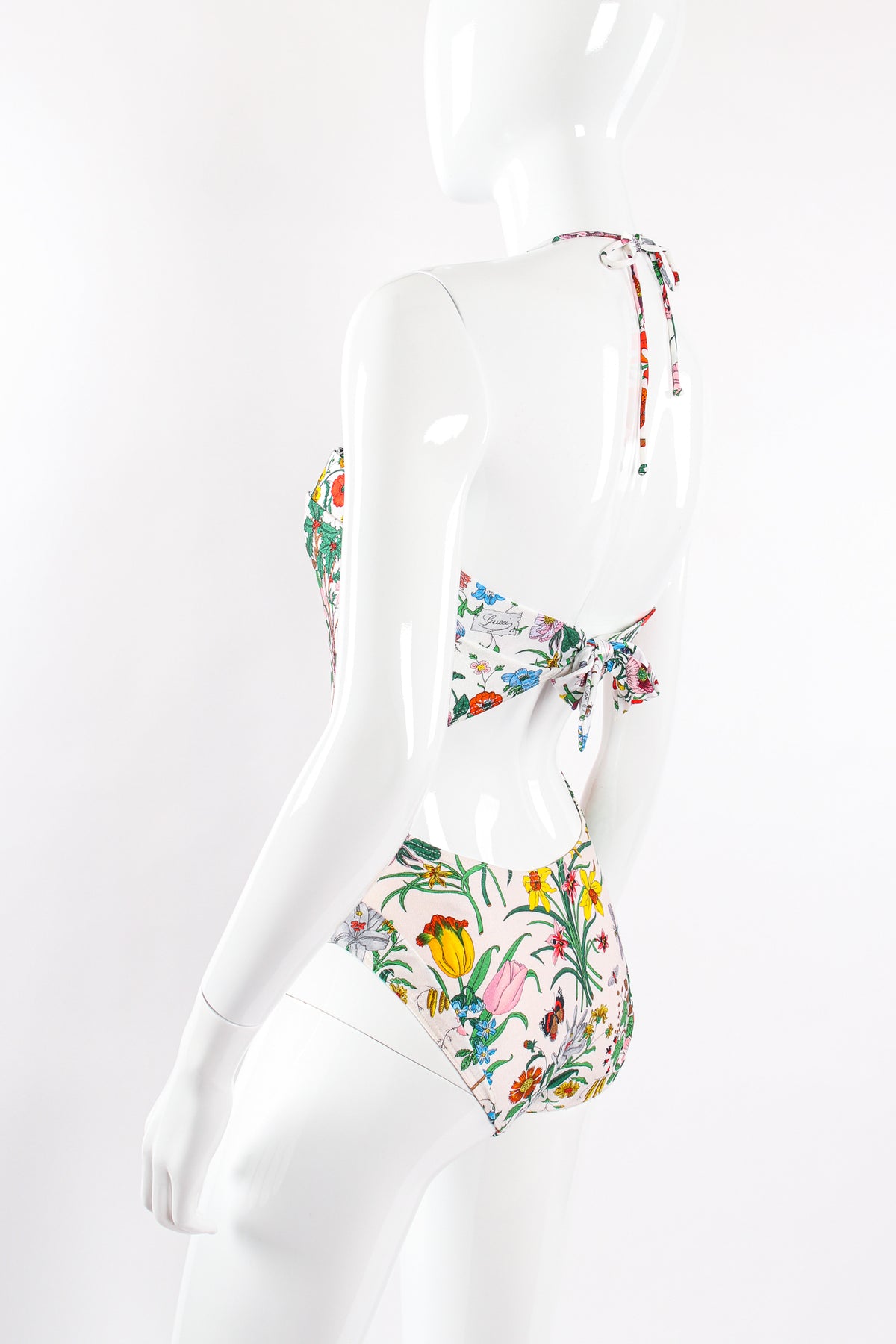 Vintage Gucci Flora Print Maillot Swimsuit – Recess Vintage Gucci Flora Print Maillot Swimsuit – Recess