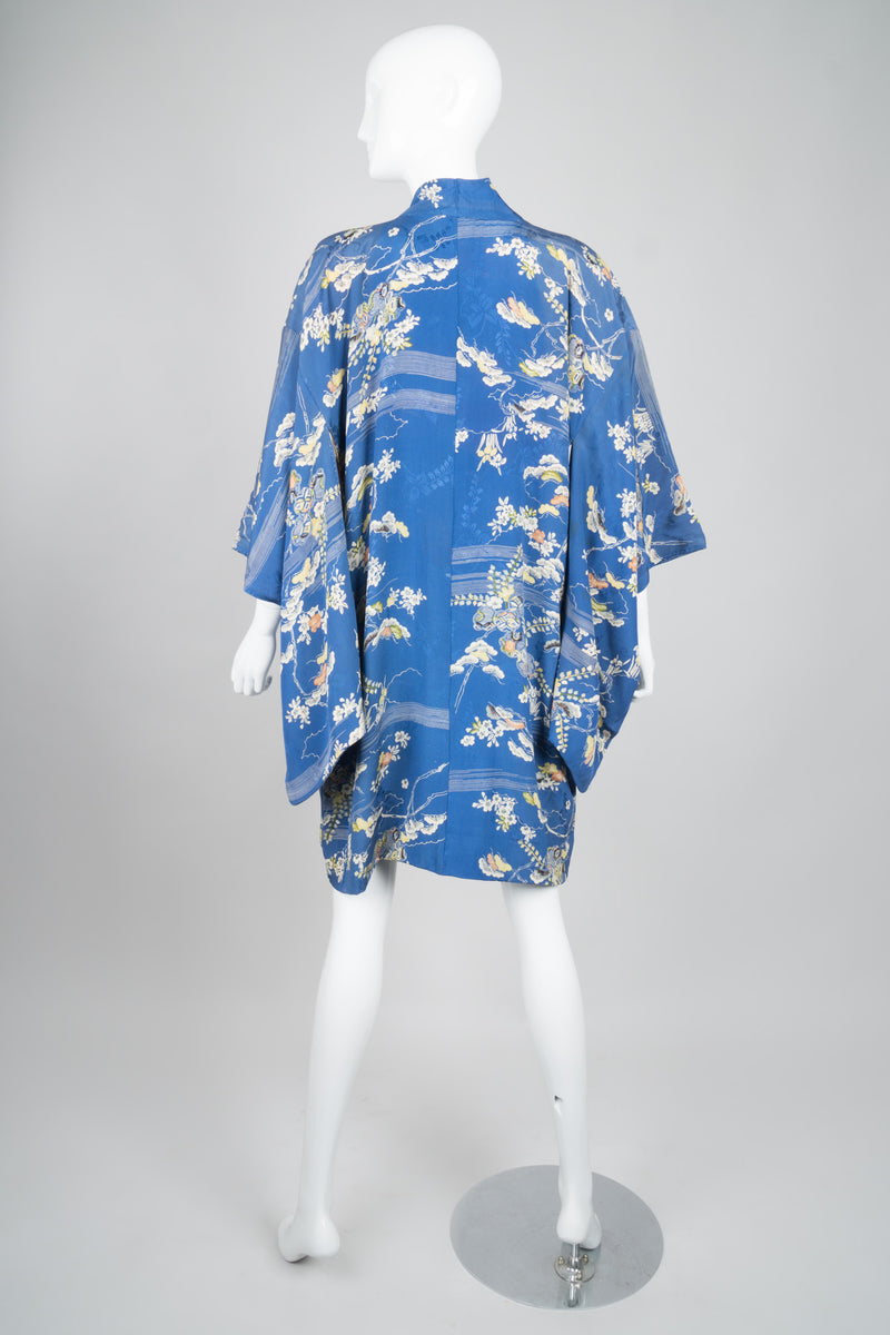 Vintage silk hotsell kimono jacket