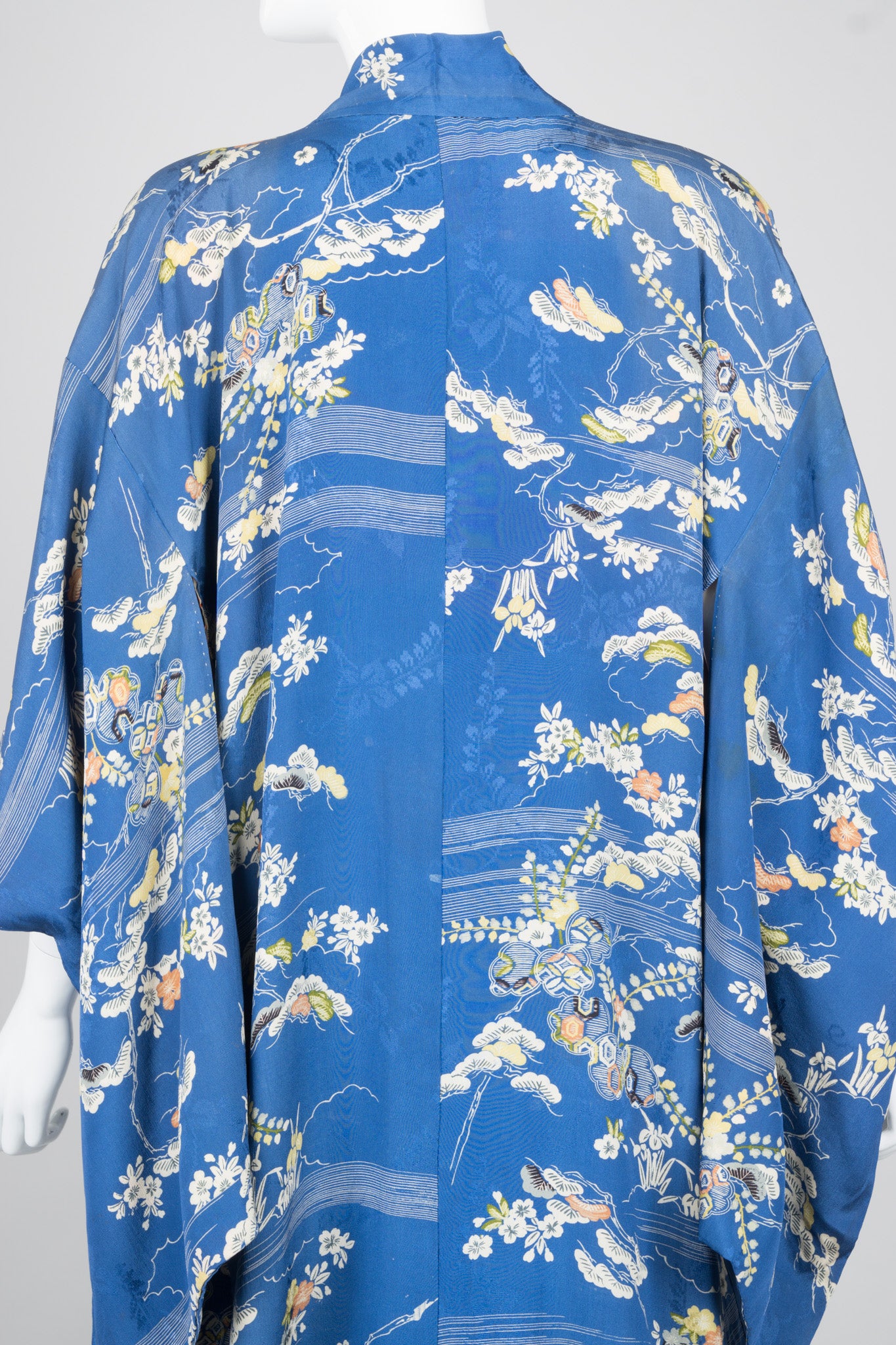 Japanese Breezy Bonsai Vintage Silk Haori Kimono Jacket