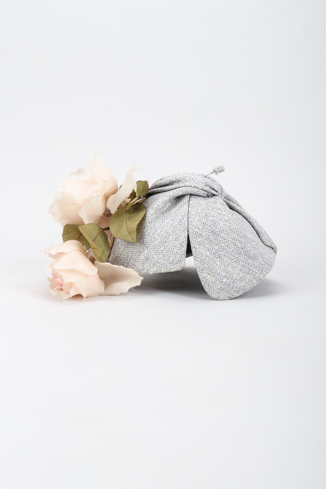 Recess Los Angeles Vintage Hattie Carnegie Rose Chambray Capulet Hat