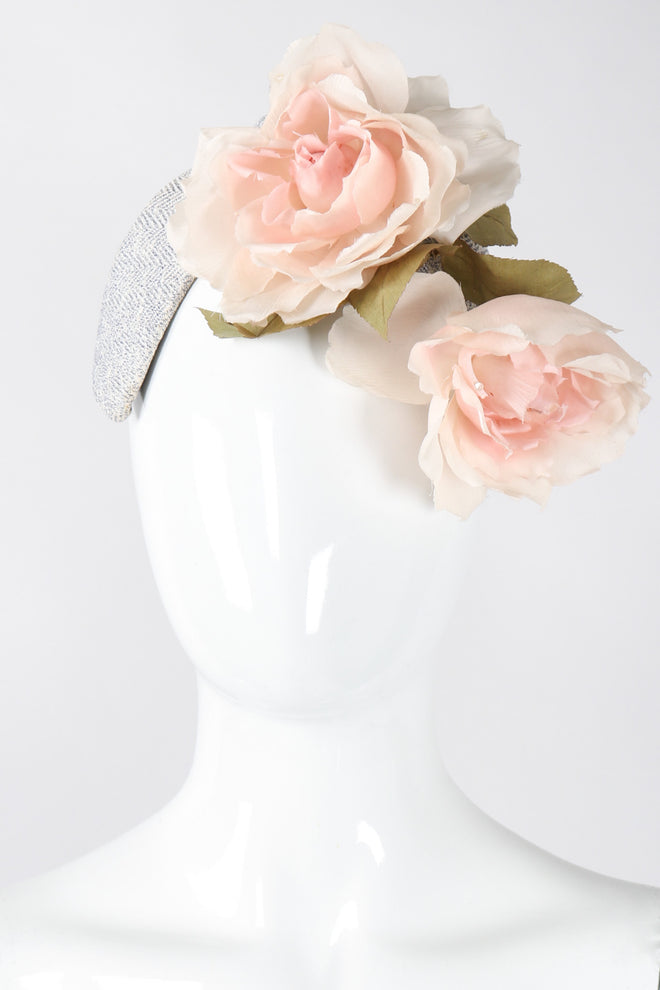 Recess Los Angeles Vintage Hattie Carnegie Rose Chambray Capulet Hat