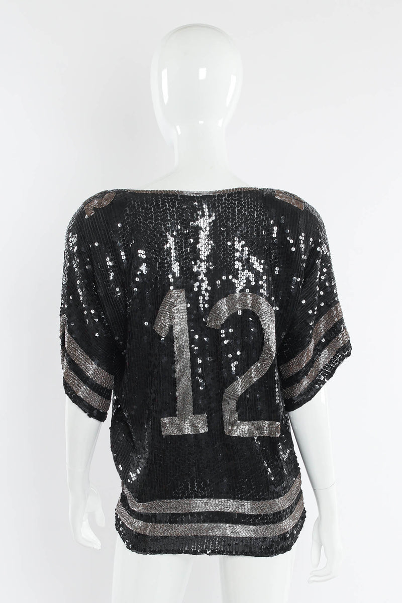 HTown Throwback Sequin Jersey Dress