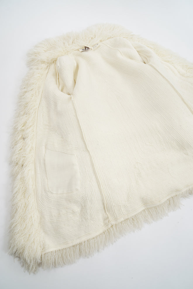 Vintage Arissa for Helfts Shag Carpet Coat lining at Recess Los Angeles