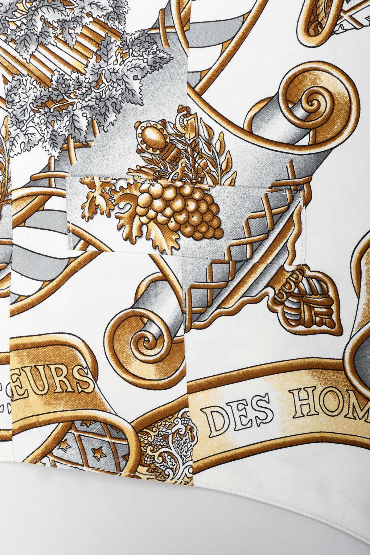 トップス Vintage HERMES Scarf Vest archive Vintage HERMES Scarf Vest archive