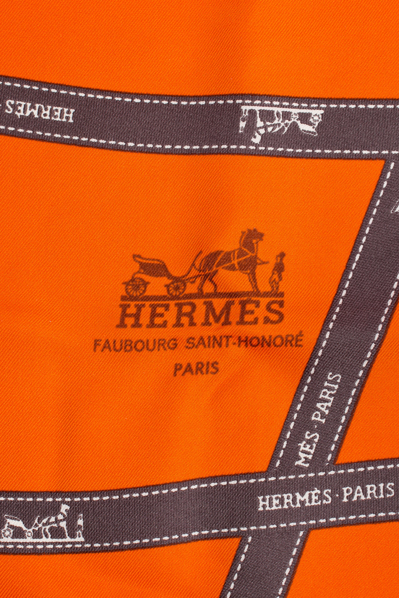 hermes scarf logo