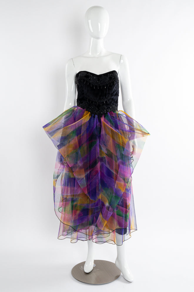 tiered tulle gown by Holly's Harp mannequin front @recessla