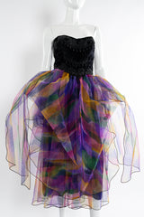 Tiered tulle gown by Holly's Harp mannequin close flounce @recessla