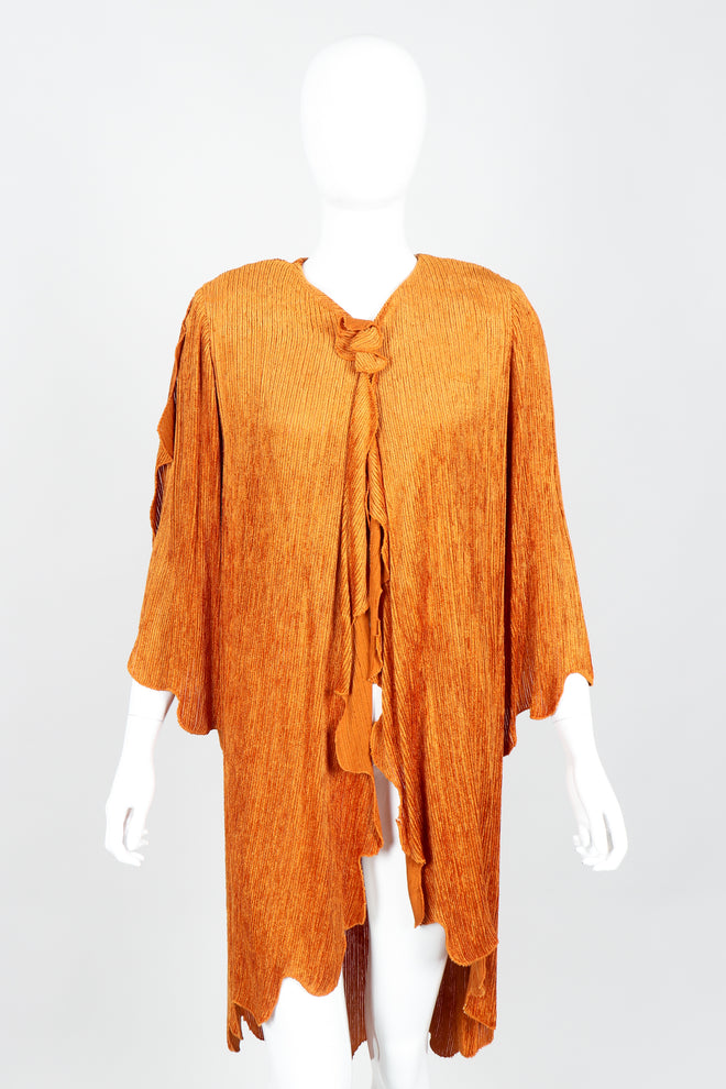 Vintage Hollys Harp Ribbed Chenille Belted Jacket on Mannequin Front at Recess