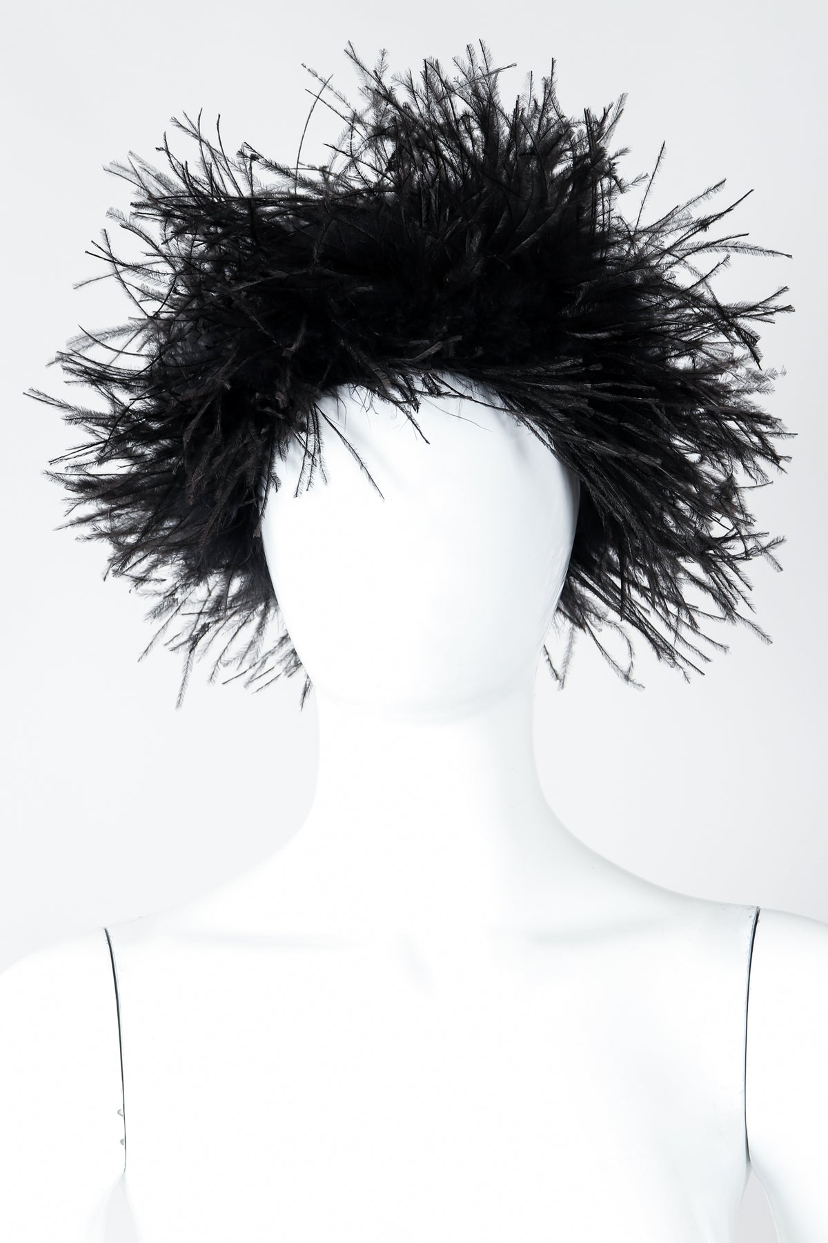 Vintage I.Magnin Ostrich Feather Urchin Hat – Recess