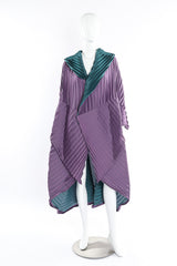 Pleated Issey Miyake Contrast Coat on Mannequin @recessla