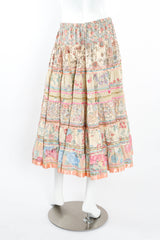 Vintage Intern Paris Ribbon Floral Circle Skirt on mannequin back @ Recess LA