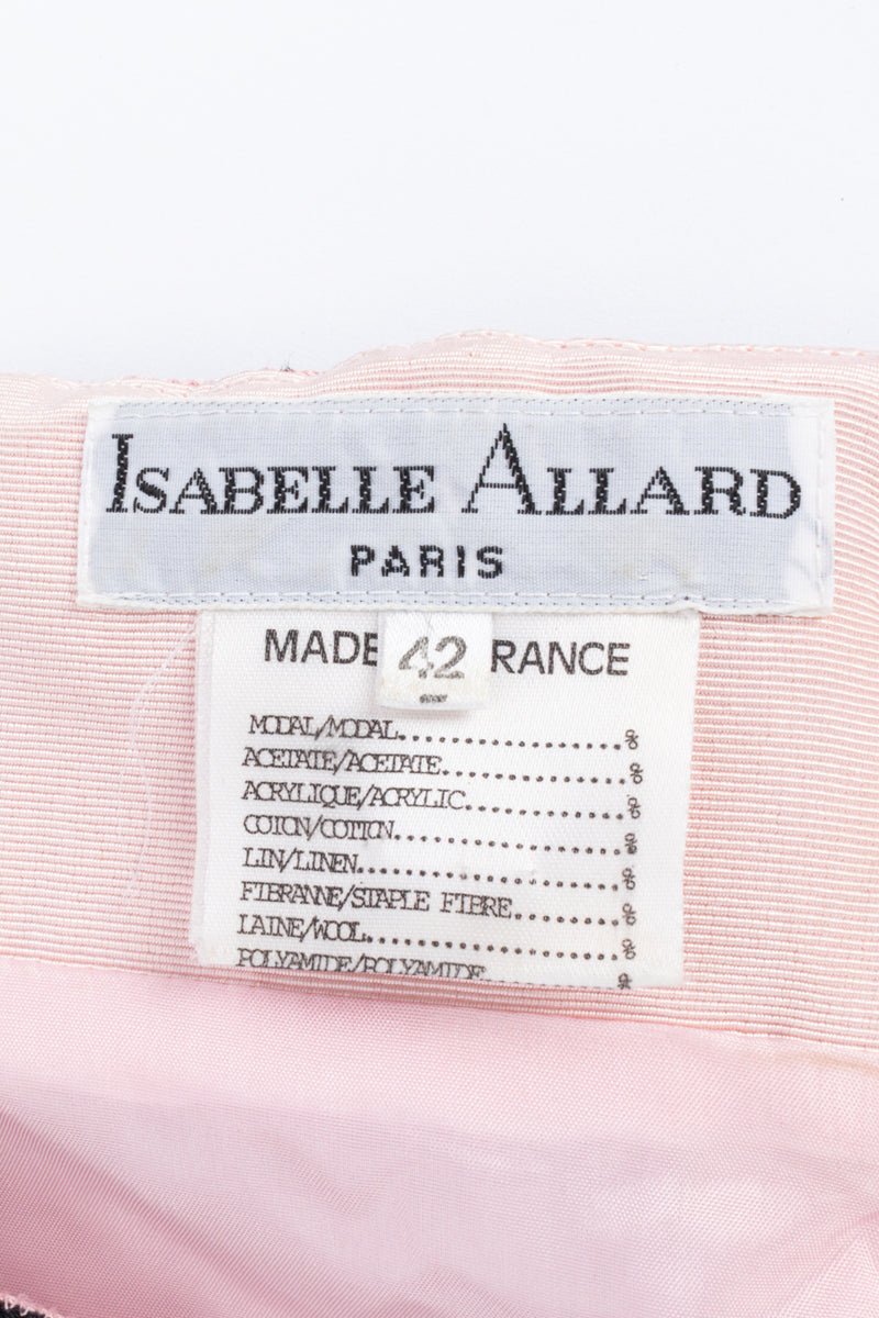 Decorative tassel dress by Isabelle Allard label @recessla