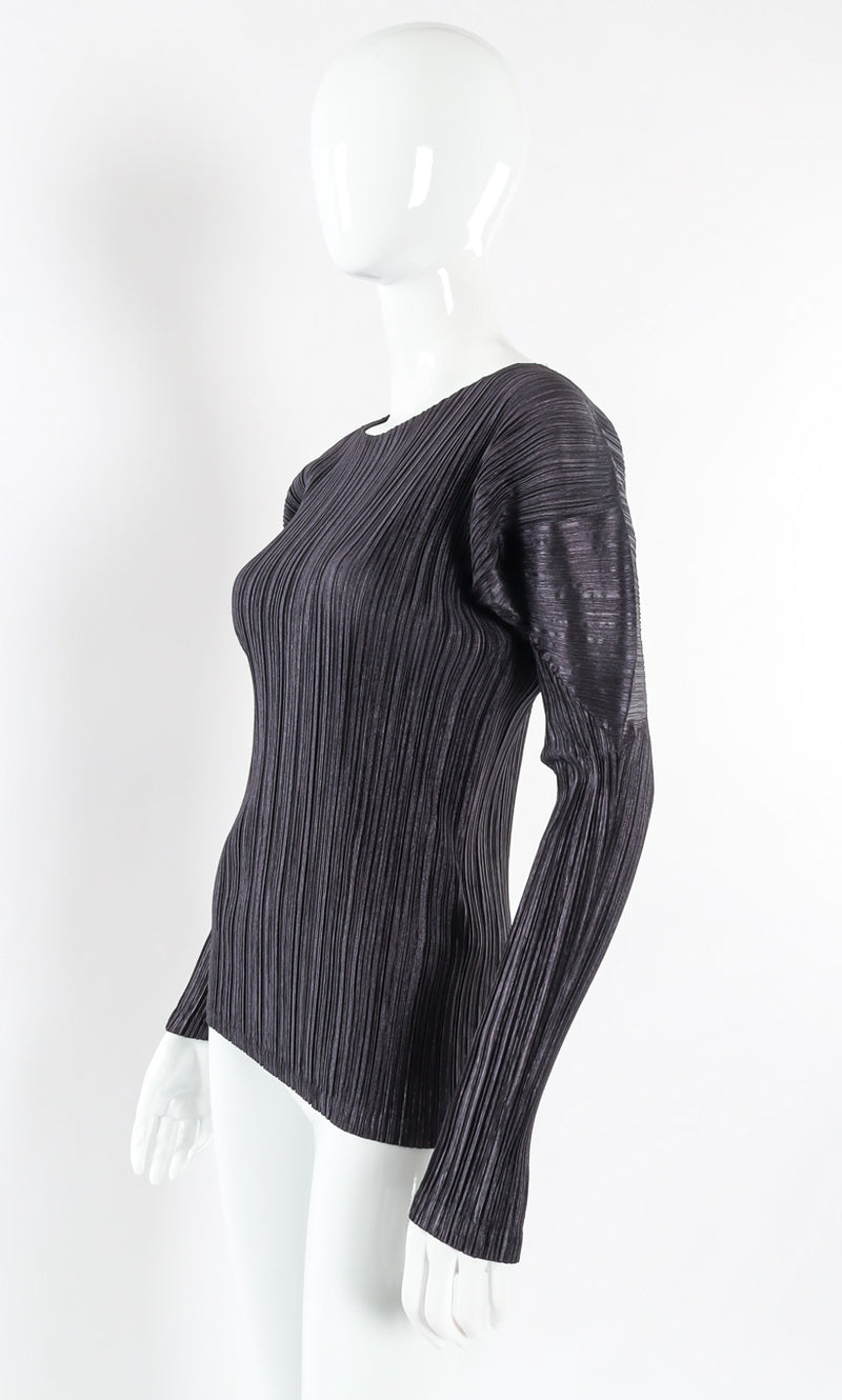Beautiful Pleated Top Side View by Issey Miyake @recessla