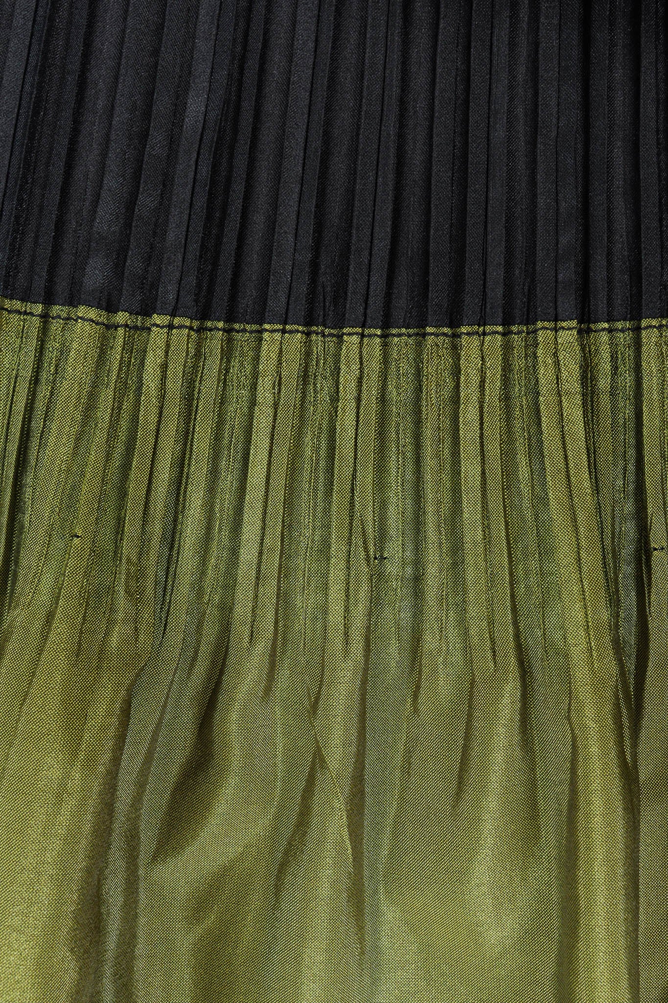Vintage Issey Miyake Pleated Eyelet A-Line Skirt Inverted pleat detail  @ Recess Los Angeles