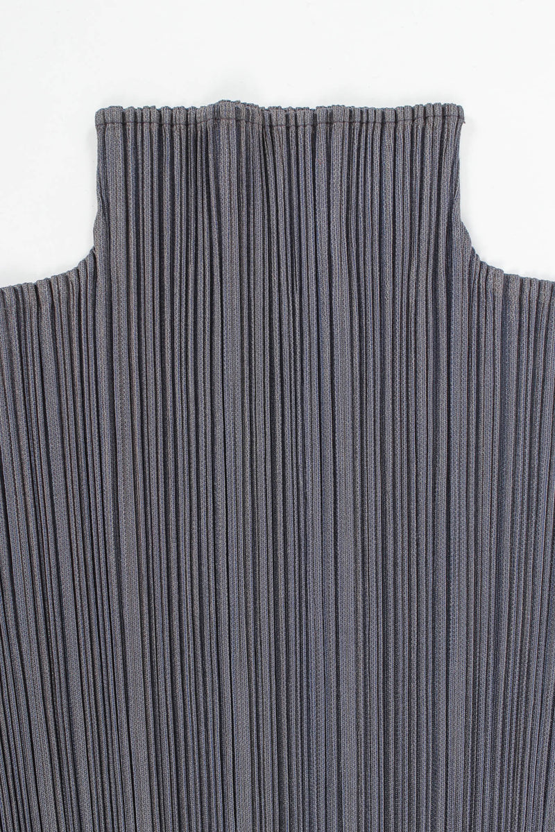 Vintage Pleats Please Issey Miyake Pleated Neck @ Recess LA