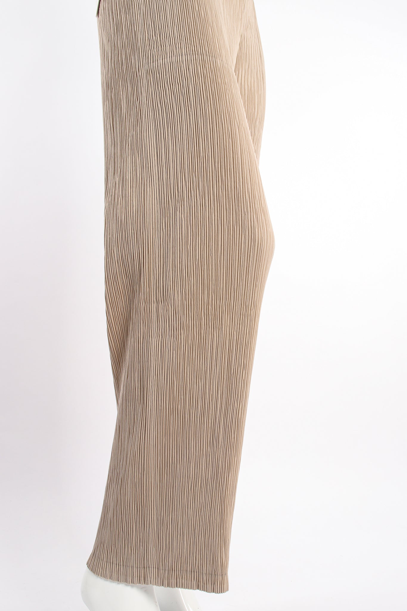 Vintage Issey Miyake Double Jersey Technical Pleated Pant on Mannequin crop at Recess Los Angeles