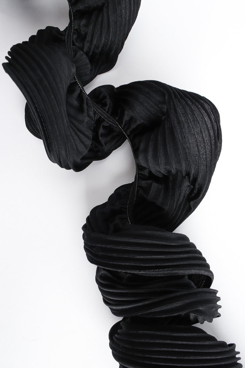 Vintage Issey Miyake Pilssé Pleat Tank & Scarf Set scarf detail @ Recess LA