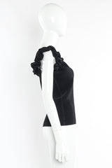 Vintage Issey Miyake Pilssé Pleat Tank & Scarf Set mannequin side @ Recess LA