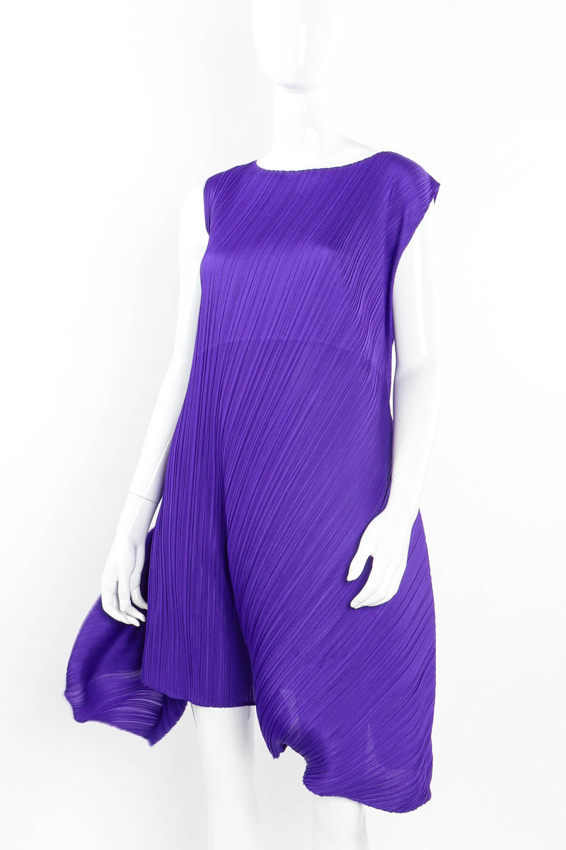 Vintage Issey Miyake Pleats Please Sleeveless Dress mannequin angle @ Recess LA