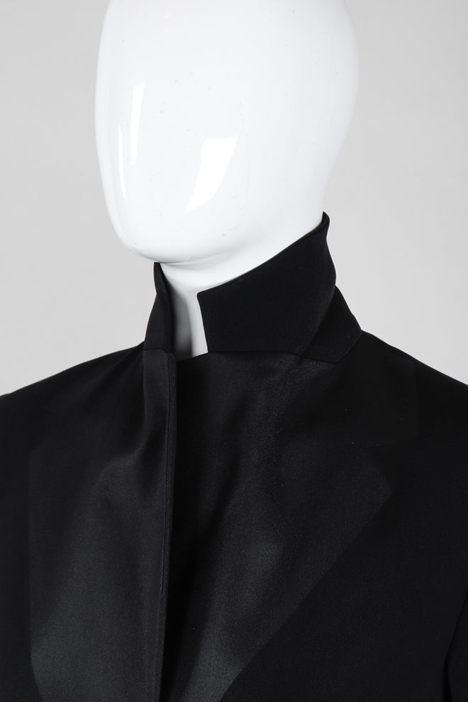 Recess Los Angeles Vintage Issey Miyake Faux Double Lapel Tuxedo Suit