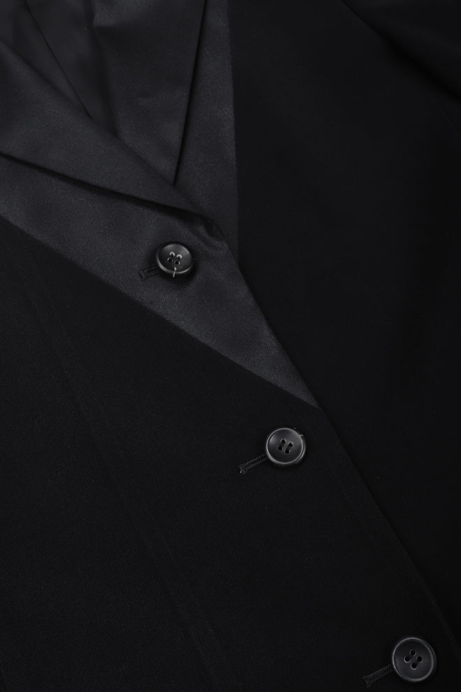 Recess Los Angeles Vintage Issey Miyake Faux Double Lapel Tuxedo Suit